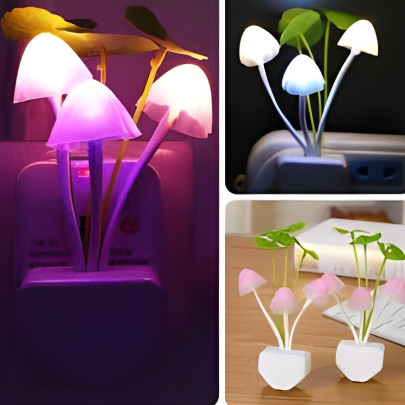 LED Mushroom Night Lamp