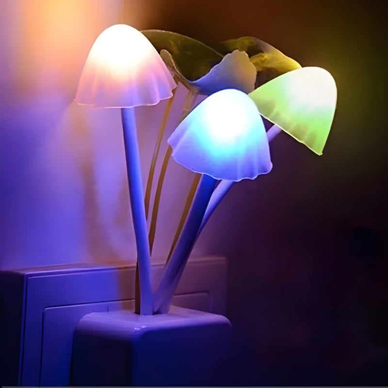 LED Mushroom Night Lamp