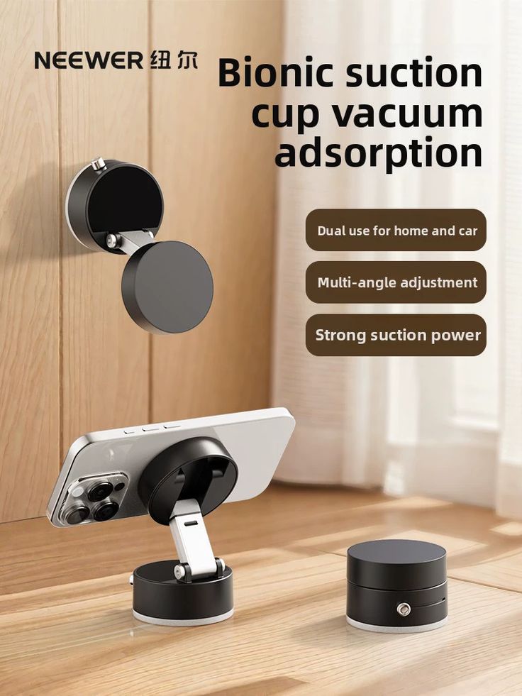 360° Rotating Magnetic Car Phone Holder with LED Light – Smart Motion Edition