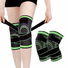 Professional Compression Knee Support Brace with Adjustable Straps – Pain Relief & Sports Protection Gear