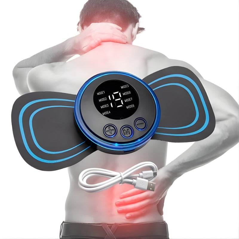Premium Smart EMS Body Toning & Fat Burning Massager – Blue Flex Edition