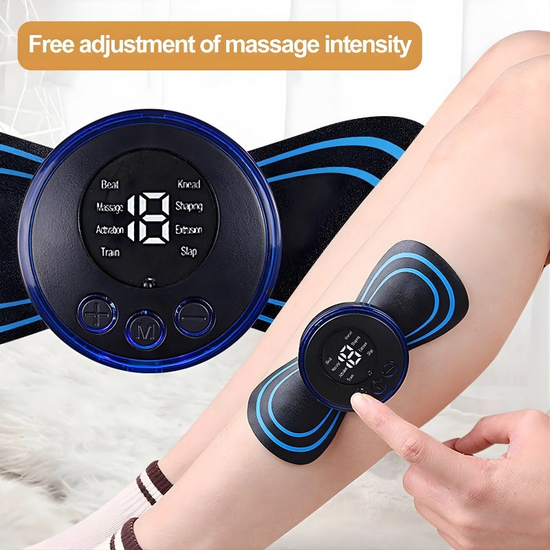 Premium Smart EMS Body Toning & Fat Burning Massager – Blue Flex Edition