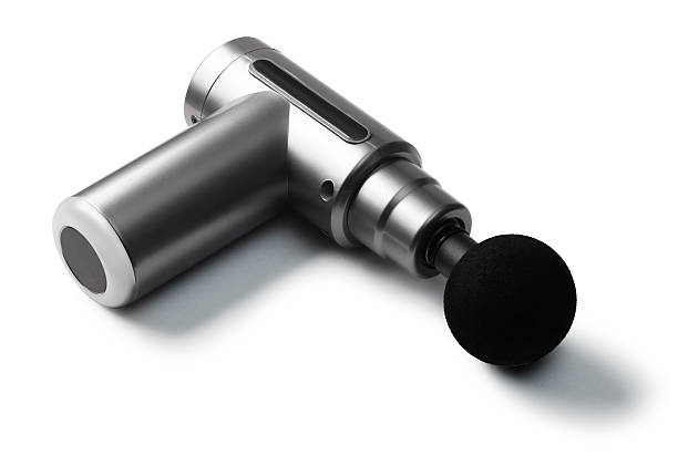 Premium Deep Tissue Electric Muscle Massage Gun – Silver Pro Edition