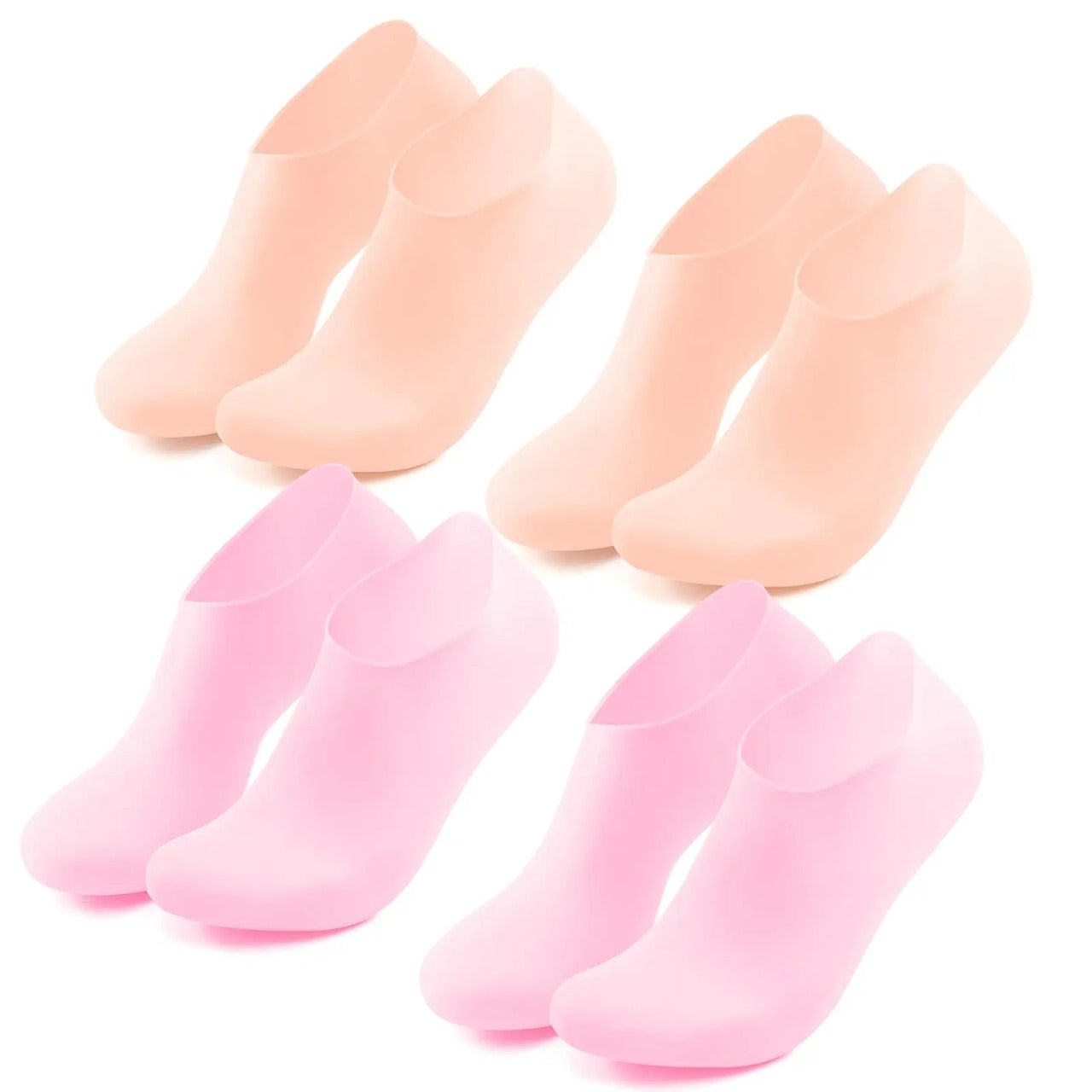 Premium Moisturizing Silicone Gel Spa Socks – Heel Repair & Foot Softening Treatment