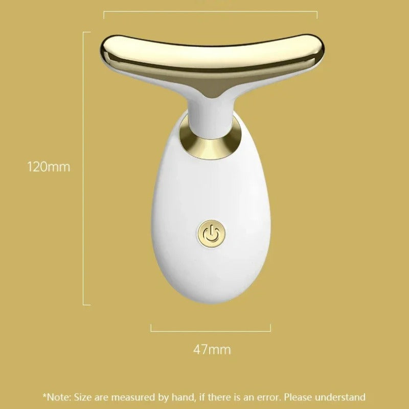 Luxury Electric Face Lifting & Skin Tightening Massager – Gold Edition
